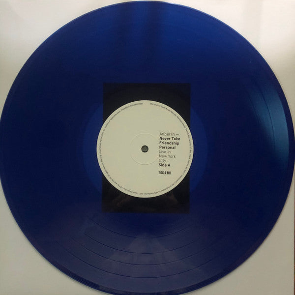 Anberlin – Cities And Never Take Friendship Personal: Live In New York City (New x2 Vinyl Blue & Orange) Gatefold Jacket