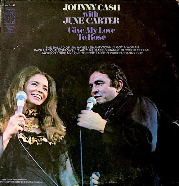 Johnny Cash With June Carter – Give My Love To Rose (Pre-Owned Vinyl)