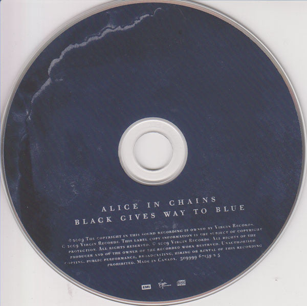 Alice In Chains – Black Gives Way To Blue (Pre-Owned CD) Virgin 2009