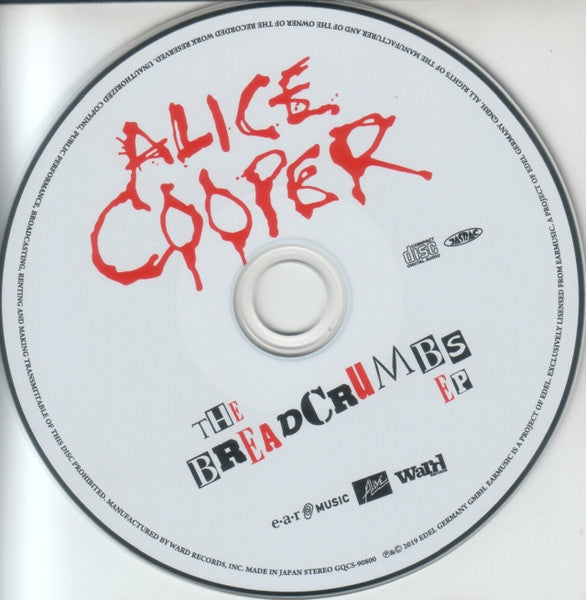 Alice Cooper – The Breadcrumbs EP (CD) Ear Music 2019