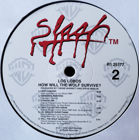 Los Lobos – How Will The Wolf Survive? (New SEALED Vinyl) Slash 2018