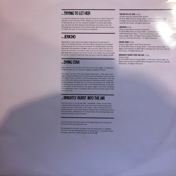 Ruston Kelly – Dying Star (Pre-Owned Etched Vinyl) Rounder Records 2018