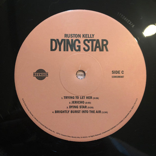 Ruston Kelly – Dying Star (Pre-Owned Etched Vinyl) Rounder Records 2018