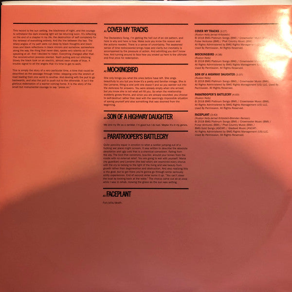 Ruston Kelly – Dying Star (Pre-Owned Etched Vinyl) Rounder Records 2018