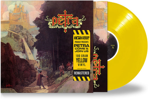 PETRA COME AND JOIN US (VINYL) Remastered, Yellow Vinyl