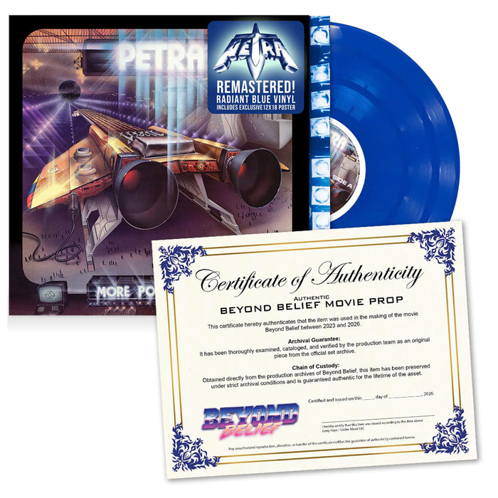 PETRA - More Power To Ya (Vinyl) MOVIE PROP - [Beyond Belief] w/COA