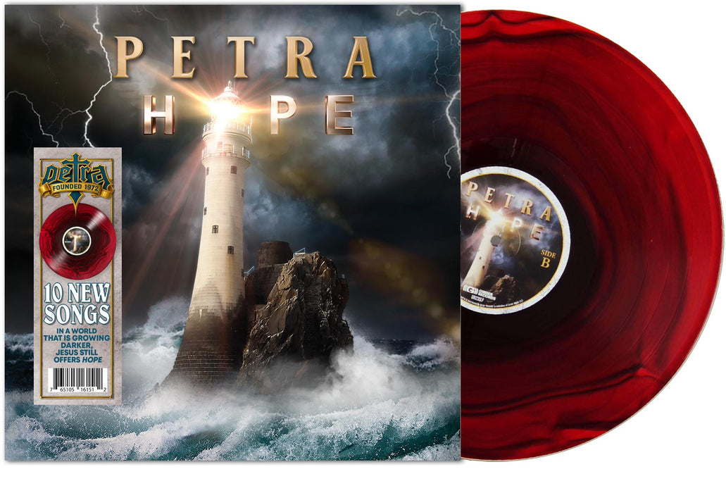Petra - Hope (Crimson Red Vinyl) Hand Numbered to 200 - Very Limited - girdermusic.com