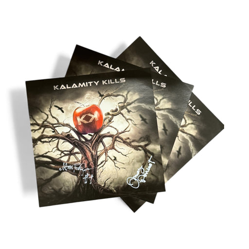 Kalamity Kills Autographed Album Flat (12”x12”)