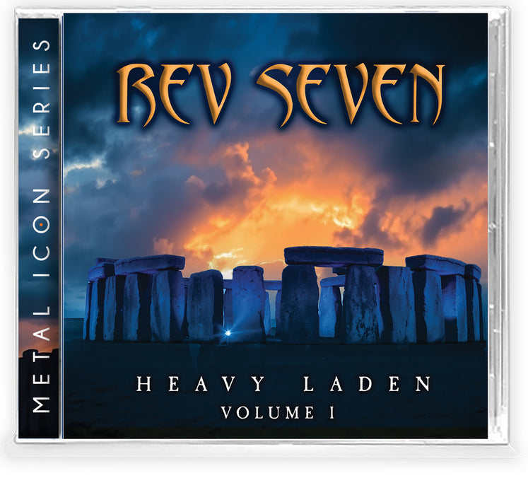 Rev Seven - Heavy Laden Volume 1 (CD, 2025, Retroactive) Bill Menchen Ozzy styled Metal!