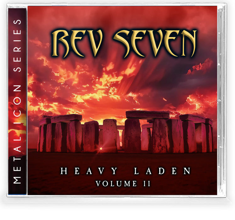 Rev Seven - Heavy Laden Volume 2 (CD, 2025, Retroactive) Bill Menchen Ozzy styled Metal!