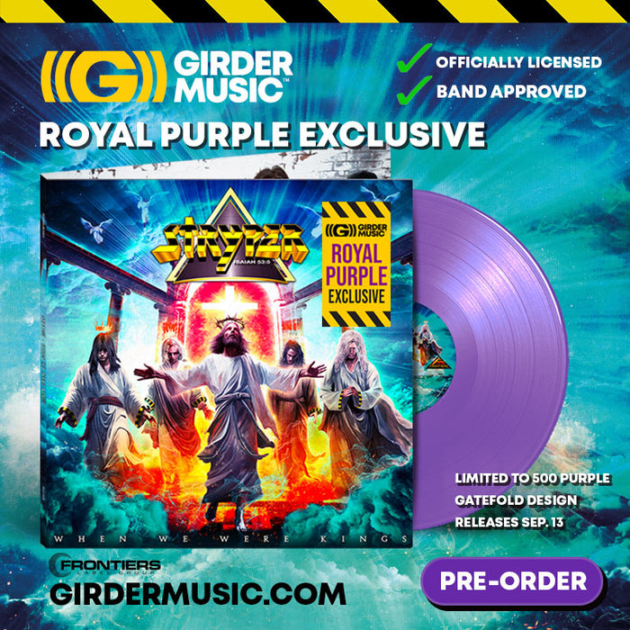 STRYPER - WHEN WE WERE KINGS (ROYAL PURPLE) GIRDER MUSIC EXCLUSIVE