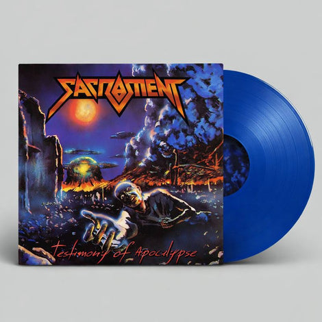 SACRAMENT - TESTIMONY OF APOCALYPSE (BLUE VINYL)