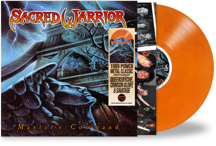 Sacred Warrior - Master's Command (New Orange Vinyl)