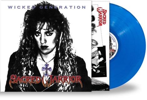 Sacred Warrior - Wicked Generation (Blue Vinyl, 2026, Retroactive) Limited 200 copies!