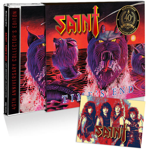 Saint - Times End + 5 Bonus Tracks, 40th Anniversary Collector's Edition - girdermusic.com