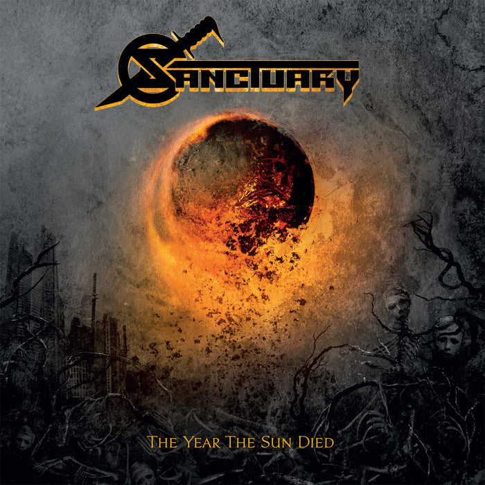 Sanctuary - The Year the Sun Died +1 (Deluxe CD w/Card/O-ring) Warrel Dane of Nevermore Sale price - girdermusic.com