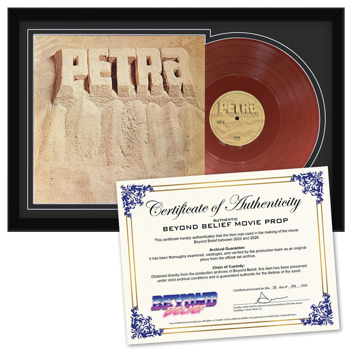 PETRA Self-titled - 1974 (Vinyl) MOVIE PROP - [Beyond Belief] w/COA