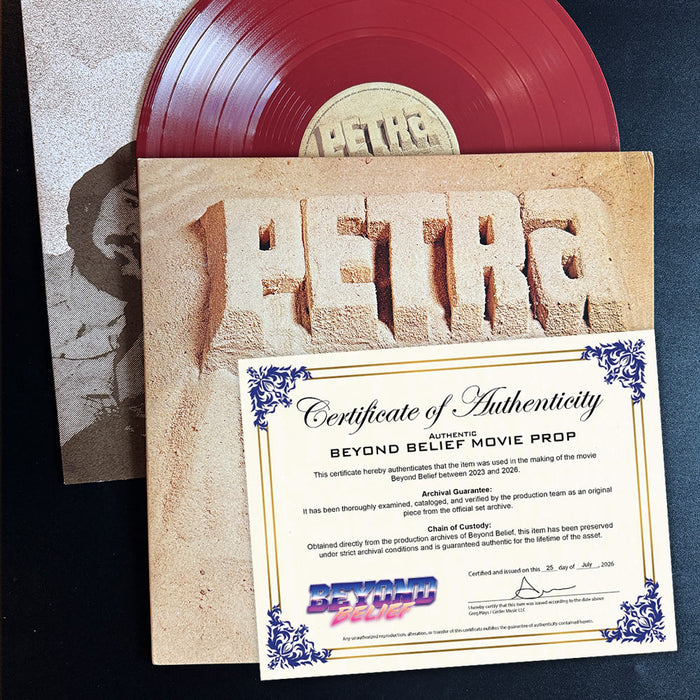 PETRA Self-titled - 1974 (Vinyl) MOVIE PROP - [Beyond Belief] w/COA