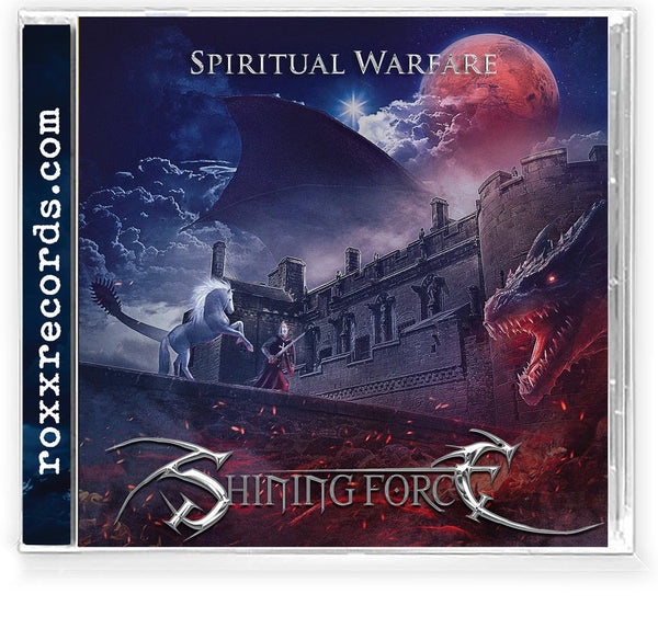 SHINING FORCE - Spiritual Warfare (CD) 2024 FFO: Stryper, Iced