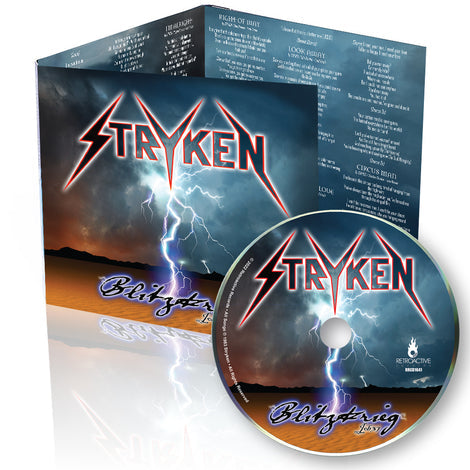 STRYKEN - BLITZKRIEG (NEW-CD 2022 Retroactive) elite Pre-Stryken album!