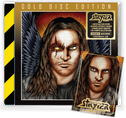 STRYPER - THE COVERING GOLD DISC !!!CRACKED CASE!!! (CD) 2022 GIRDER RECORDS (Legends of Rock) Remastered, w/ Collectors Trading Card