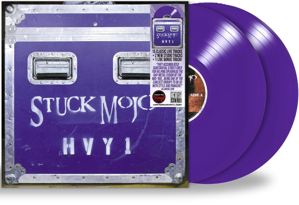 STUCK MOJO - HVY1 (*NEW 2-LP BLUE VINYL, 2023, Brutal Planet Records)