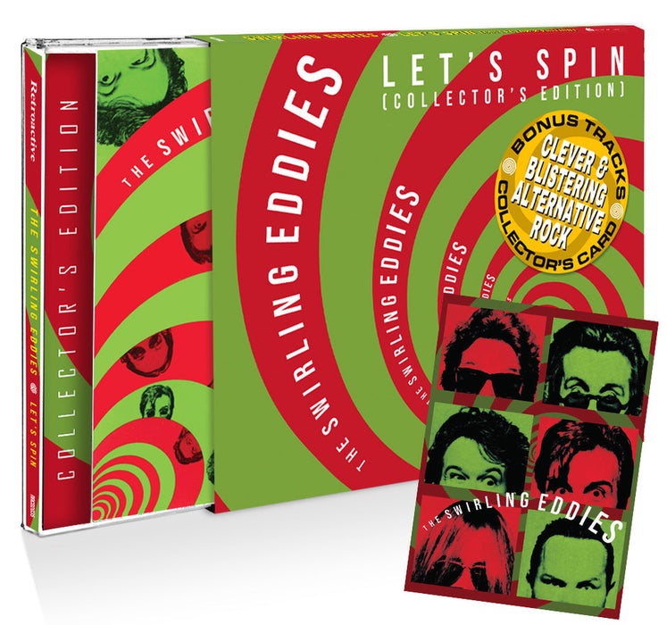 The Swirling Eddies - Let's Spin! (Collector's Edition CD + Card, 2025) Daniel Amos/Terry Taylor
