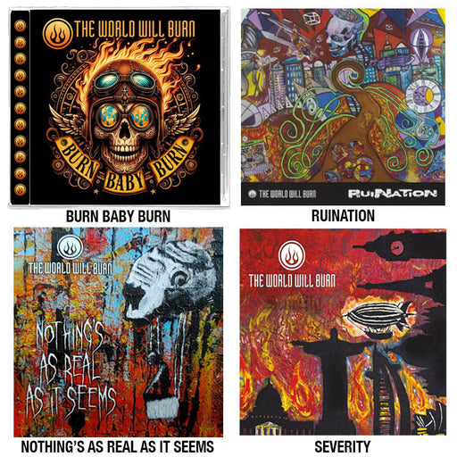 The World Will Burn (4-CD Bundle)