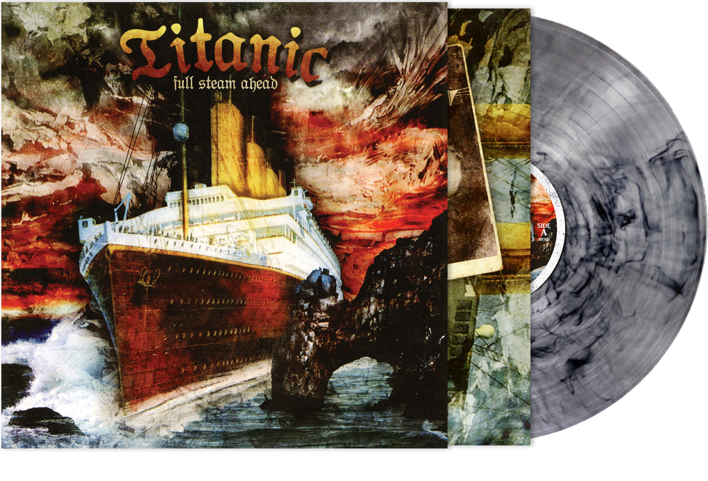 Titanic - Full Steam Ahead (Smokestack Symphony Vinyl, 2024, Retroactive) Epic Metal w Stryper's Robert Sweet/drums