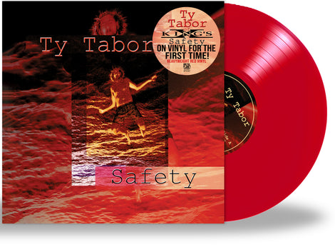 TY TABOR - SAFETY !SEAM SPLIT! (*NEW-ZIRCON RED VINYL, 2022, Brutal Planet)