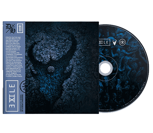 Demon Hunter - Exile (2022 CD) Max Cavalera/Sepultura, Richie Faulkner/Judas Priest - girdermusic.com
