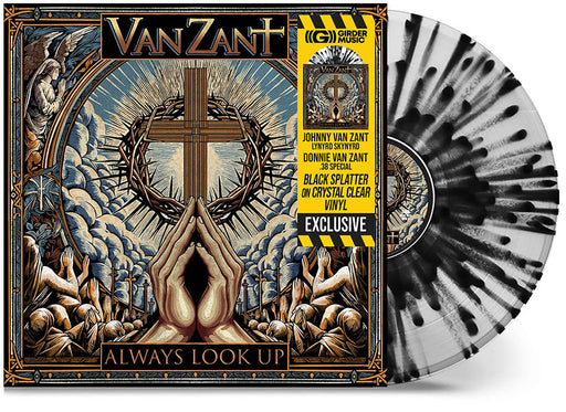 Van Zant - Always Look Up (Girder Music Exclusive) Lynyrd Skynyrd .38 Special (Clear Vinyl Black Splatter)