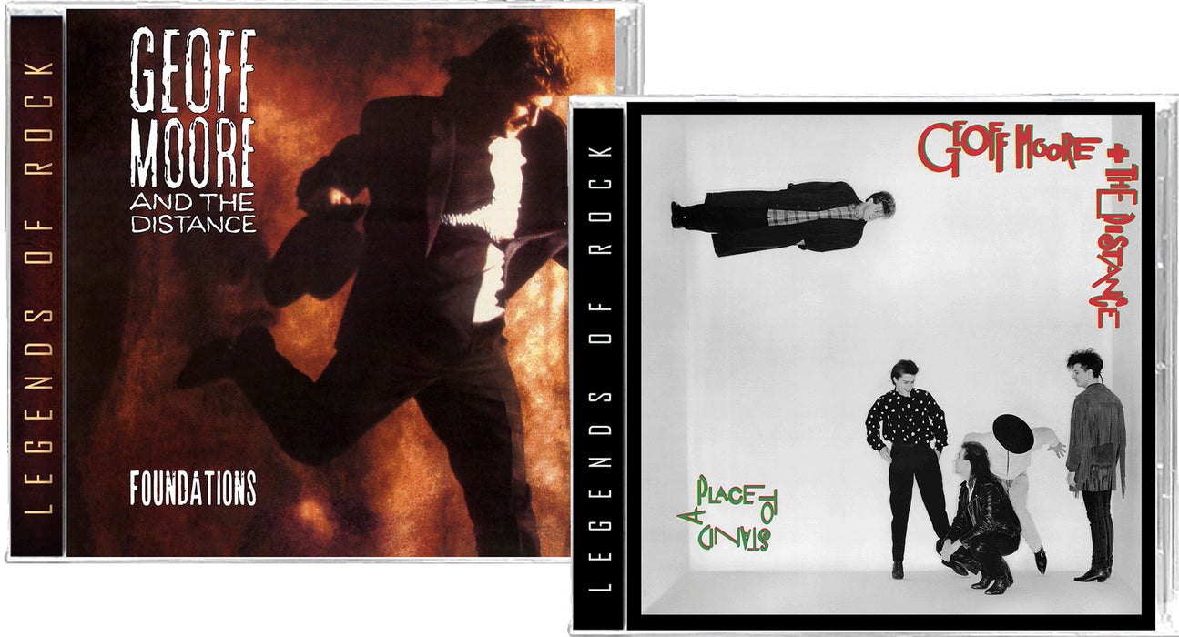 Geoff Moore 2 CD Remastered Bundle (A Place to Stand / Foundations)