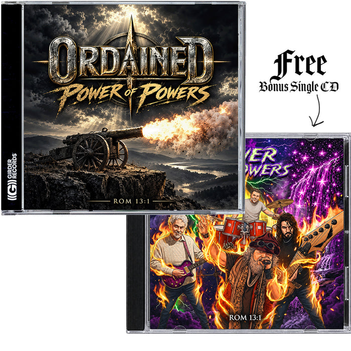 Ordained - Power of Powers (CD) 2026 Girder Records, Dale Thompson Bride