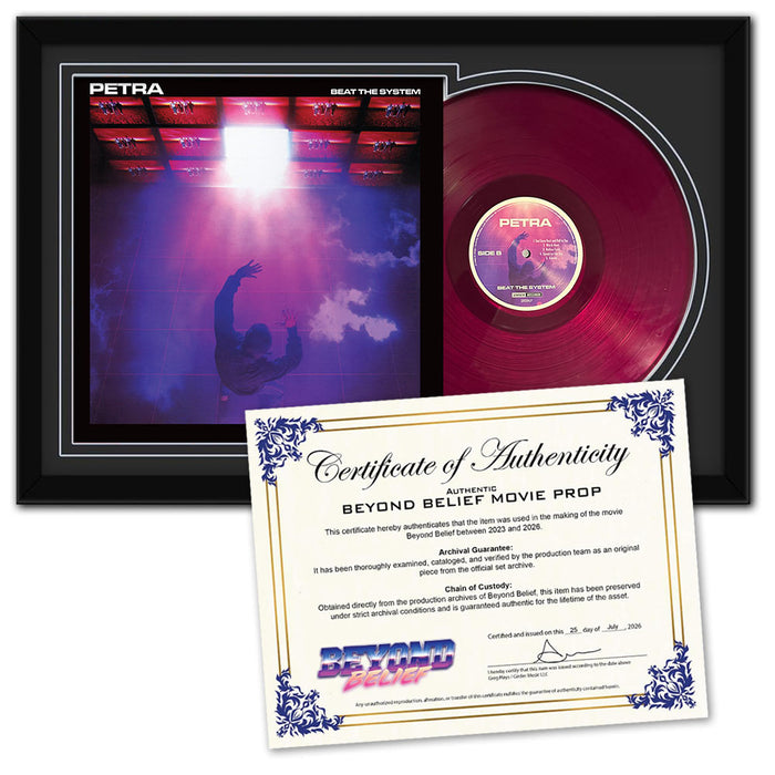 PETRA - Beat The System (Vinyl) MOVIE PROP - [Beyond Belief] w/COA