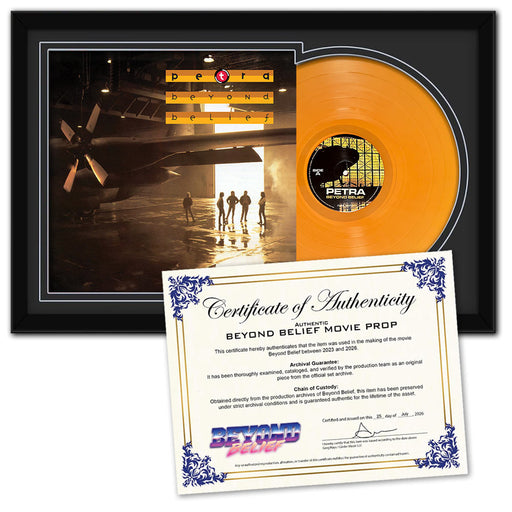 PETRA - Beyond Belief (Vinyl) MOVIE PROP - [Beyond Belief] w/COA