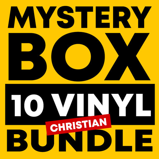 MYSTERY BOX 10 VINYL RECORD CHRISTIAN MUSIC BUNDLE (Rock/Metal/CCM/Gospel)