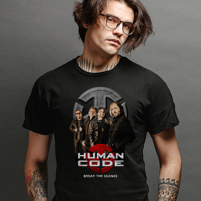 Human Code Image HUMAN CODE - BREAK THE SILENCE (SHIRT) — girdermusic.com