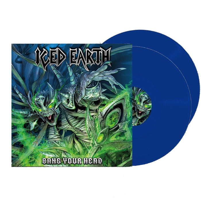 Iced Earth Bang Your Head (Double Live Blue Vinyl Gatefold)