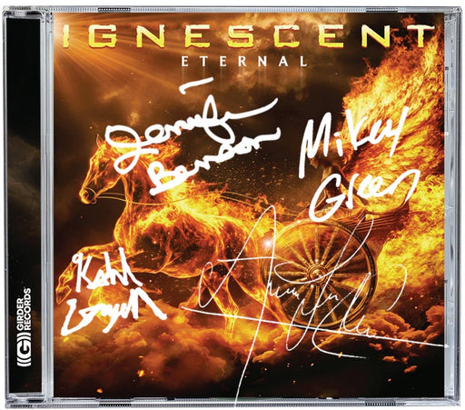 Ignescent Eternal Deluxe Edition (AUTOGRAPHED CD) 4 Bonus Tracks - girdermusic.com