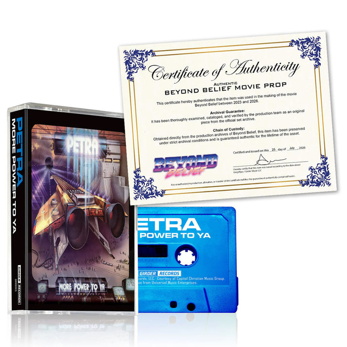 PETRA - More Power To Ya (Cassette) MOVIE PROP - [Beyond Belief] w/COA