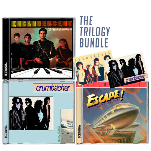 Crumbacher 3 CD Trilogy Bundle - Incandescent, Escape From the Fallen Planet, Thunder Beach