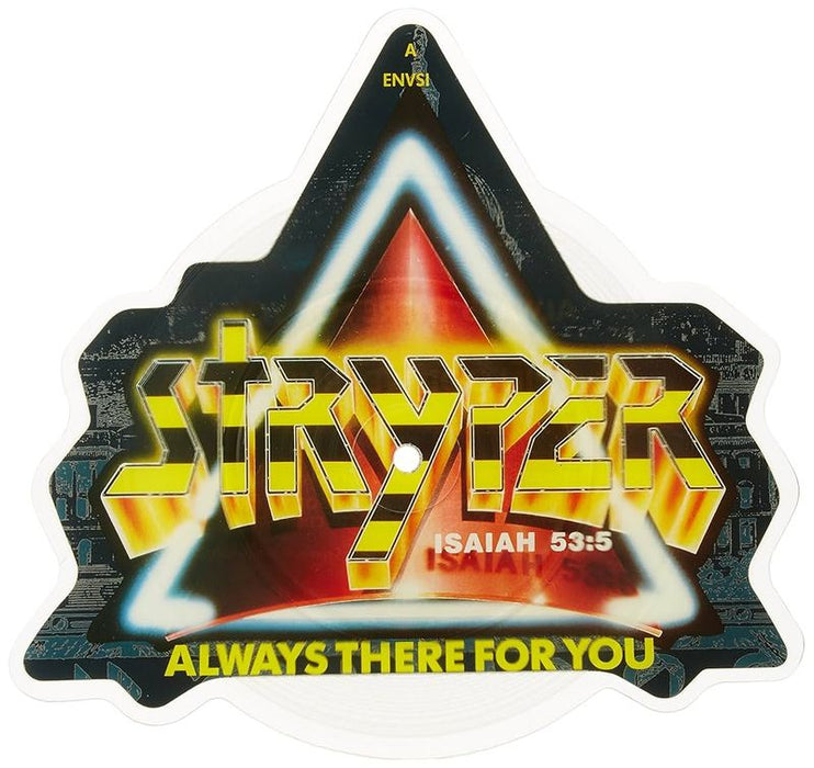 Stryper - Always There For You (AUTOGRAPHED Shaped Picture Disc Vinyl) 7" Single - girdermusic.com