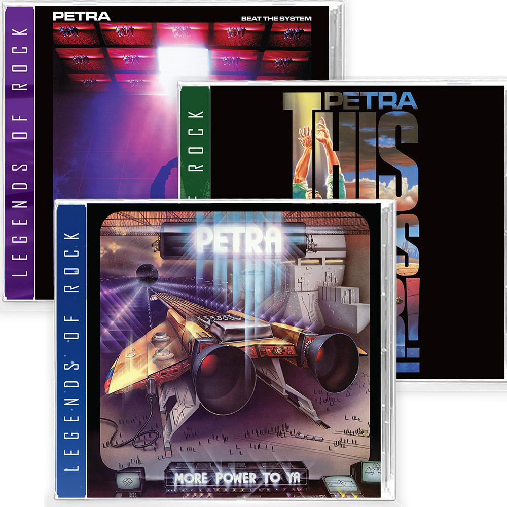 PETRA - 3 VINYL BUNDLE, THIS MEANS WAR, BEAT THE SYSTEM & MORE POWER T —