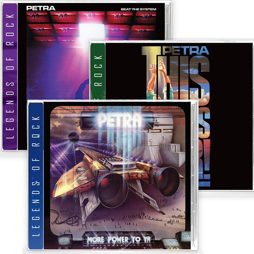 PETRA (3 CDs) THIS MEANS WAR, BEAT THE SYSTEM & MORE POWER TO YA (*New-Cds)