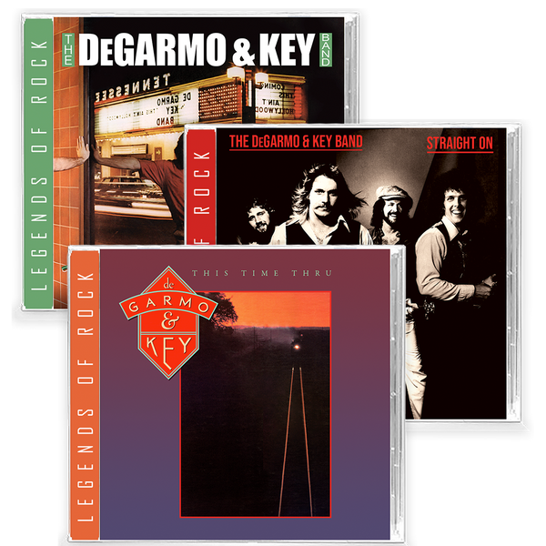 DeGarmo and Key (3 CD Bundle) This Time Thru, Straight On, This Ain't  Hollywood (LTD Trading Cards)