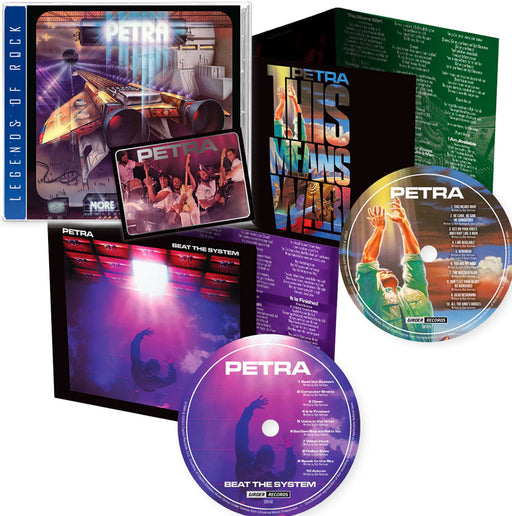 Petra (3 CD Bundle) More Power To Ya, Beat The System, This Means War