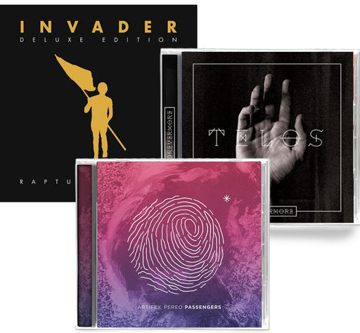 Forevermore, Artifex Pereo, Rapture Ruckus (3 CD Bundle) Invader Delux Edition, Passengers, Telos