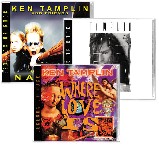 Ken Tamplin (3 CD Bundle) The The Witness Box, Wake The Nations, Where Love Is
