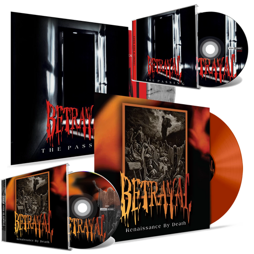 Betrayal - The Passing / Renaissance By Death (*COLORED 180 GRAM VINYL) 2 Album + 2 CD Bundle - Christian Rock, Christian Metal
